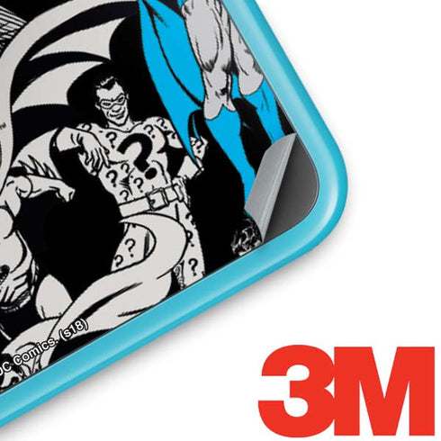 DC Comics Batman Characters Action Poses Print Nintendo 2DS XL (2017) Skin